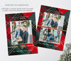 Arch Photo Plaid Christmas Card