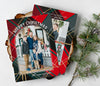 Arch Photo Plaid Christmas Card