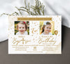 Birthday & Baptism Double Celebration Invitation