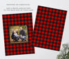 Buffalo Check Plaid Christmas Card