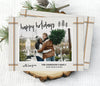 Neutral Holiday Christmas Photo Card