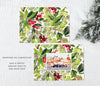 Christmas Holly Photo Card