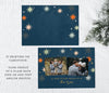 Christmas Stars Holiday Photo Card