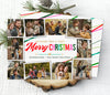 Colorful Collage Holiday Photo Card