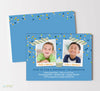 Colorful Confetti Joint Birthday Party Invitations