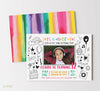 Doodle Tween Birthday Invitation