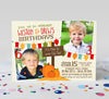 Fall Harvest Double Birthday Invitations