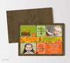 Fall Pumpkin Patch Joint Birthday Invitations