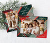 Family Plaid Holiday Photo Card