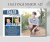 THE GRAD - Half Page Senior Yearbook Ad