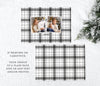 Joyful Plaid Holiday Christmas Card