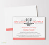 Kitchen Bridal Shower Invitations