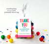 lets celebrate printable thank you favor tag