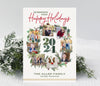 Photo Wreath Christmas Card