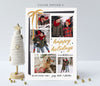 Ribbon Multiple Photo Holiday Card