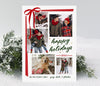 Ribbon Multiple Photo Holiday Card