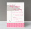 Sprinkle Girl Baby Shower Invitation