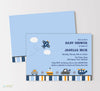 Transportation Boy Baby Shower Invitation