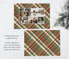 Warm Plaid Printable Christmas Card