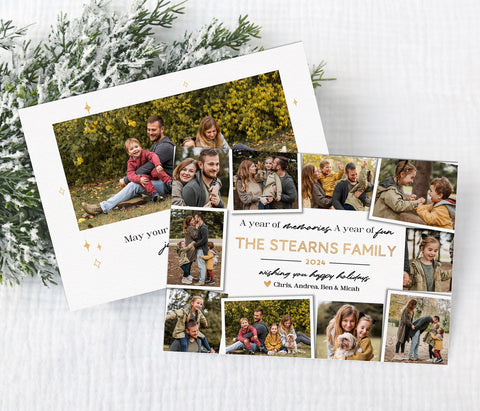 Year of Memories Holiday Photo Card